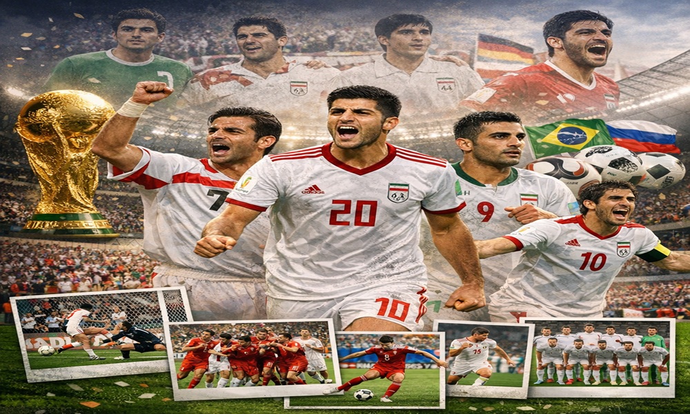 عملکرد ایران در جام‌های جهانی گذشته